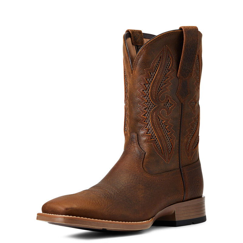 Botas Vaqueras Ariat Rowder Venttek 360° Marrones Hombre - Chile 065-BHGEAD